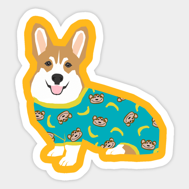Pajamas for corgi store